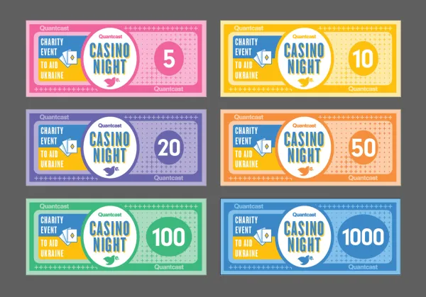 Branded event money