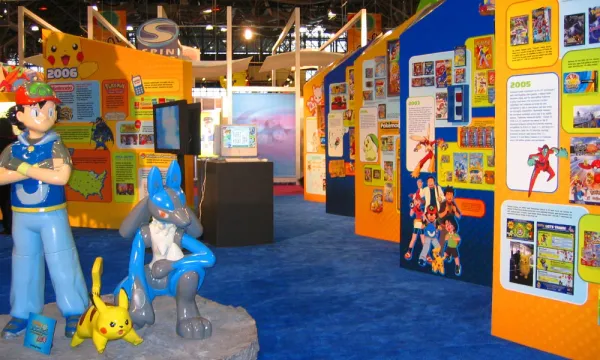 Toy Fair booth