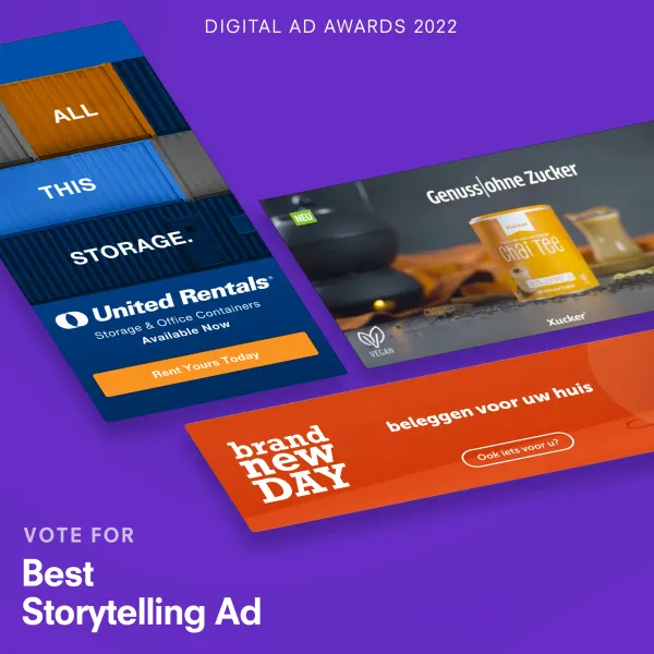 Digital Ad Awards nominees