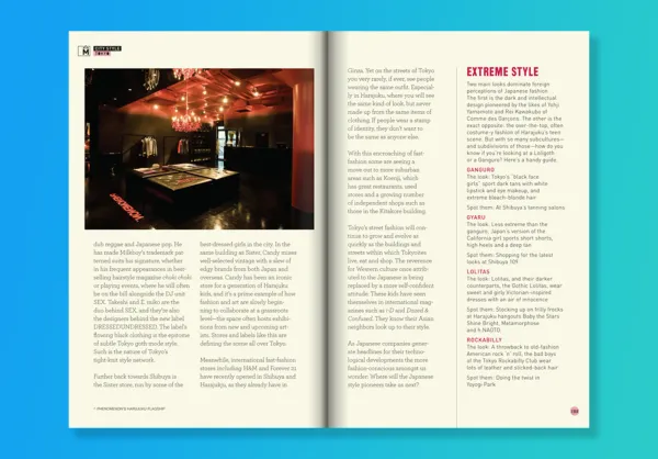 Feature spread
