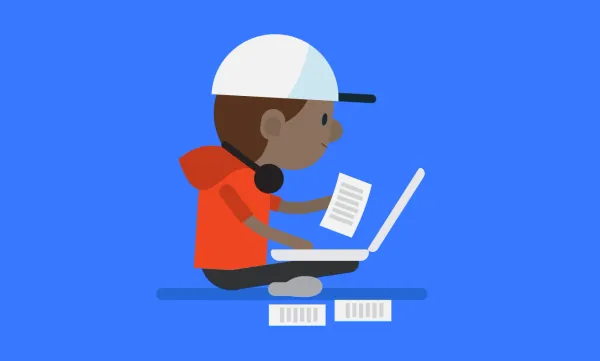 Laptop kid