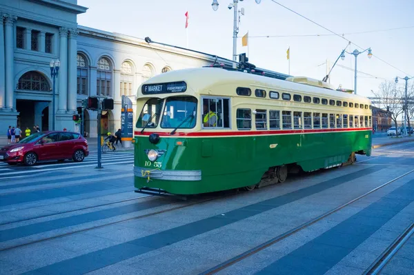 F Market streetcar.