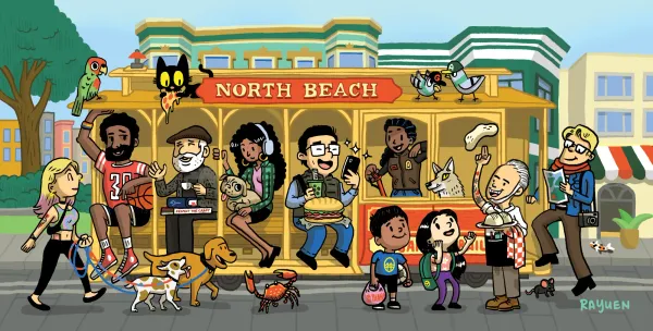 Love Letter to North Beach — final artwork