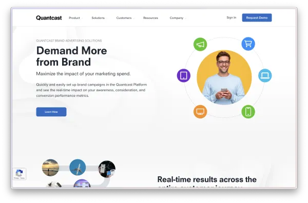 Brand screenshot