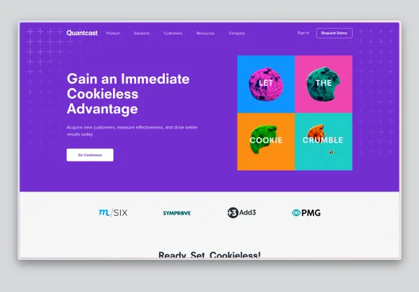 Landing page