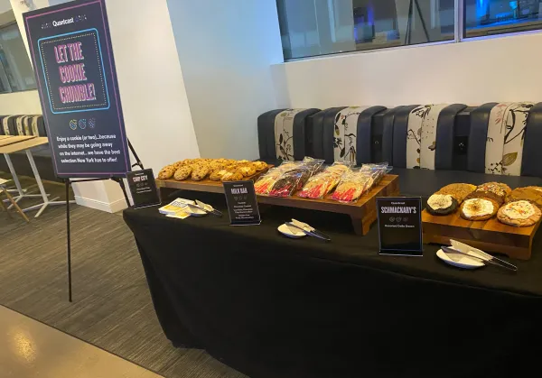Cookie table