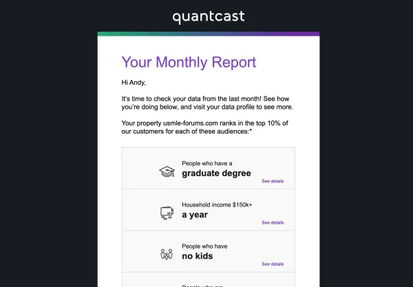 Monthly report v2